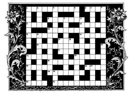 Crossword 001 Thumbnail
